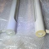 Pair of industrial pendant lamps by Massive 1980s