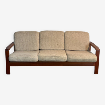 Scandinavian 3-seater Teak sofa, 1970s