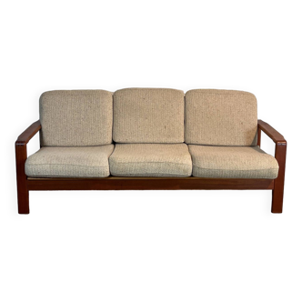 Scandinavian 3-seater Teak sofa, 1970s