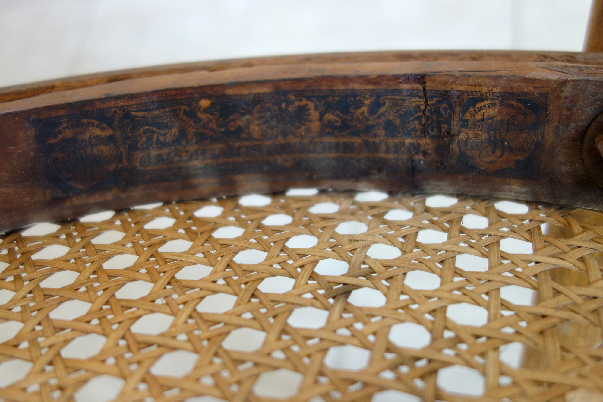 Bistro chair J&J Kohn N°18 early twentieth century