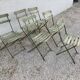 6 foldable garden chairs