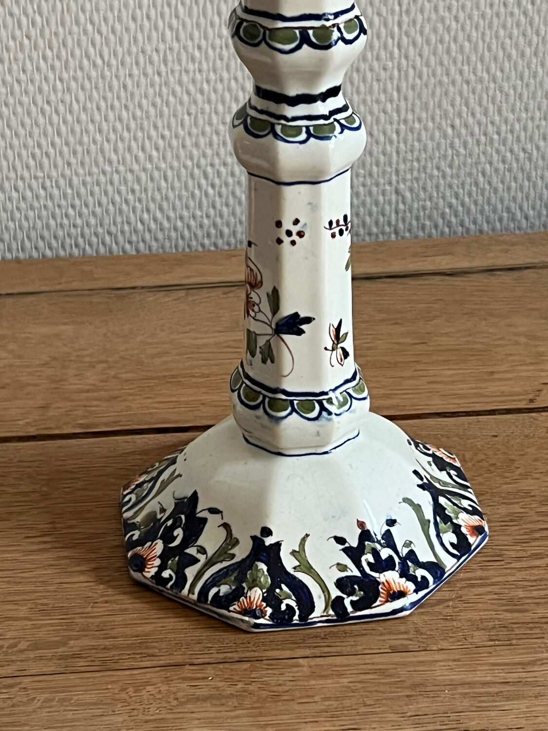 Pair of candlesticks Rouen