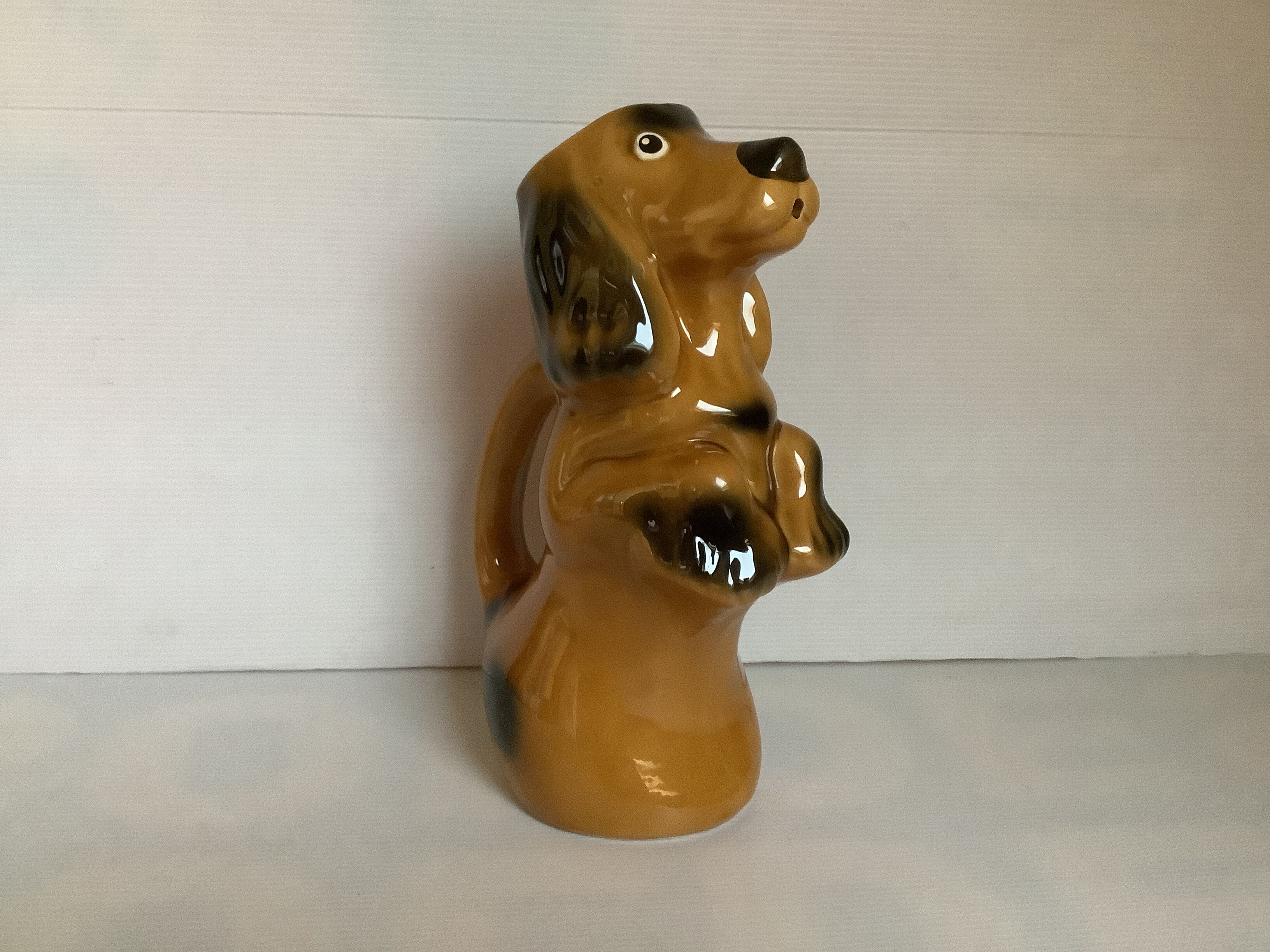 Dog-shaped pitcher
