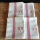 4 linen tea towels