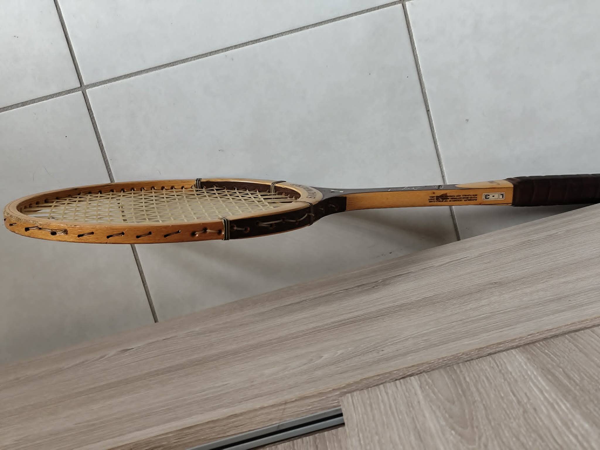 Raquette de tennis Snauwaert modèle Brian Gottfried