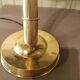 Brass palm tree lamp