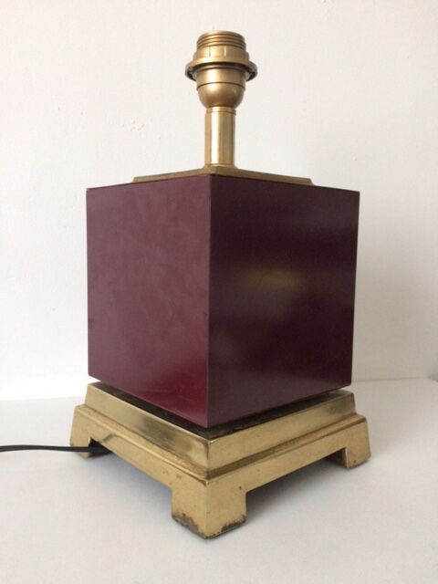 Brass lamp and formica 1970