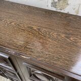 Brutalist sideboard attributed to De Coene 70s