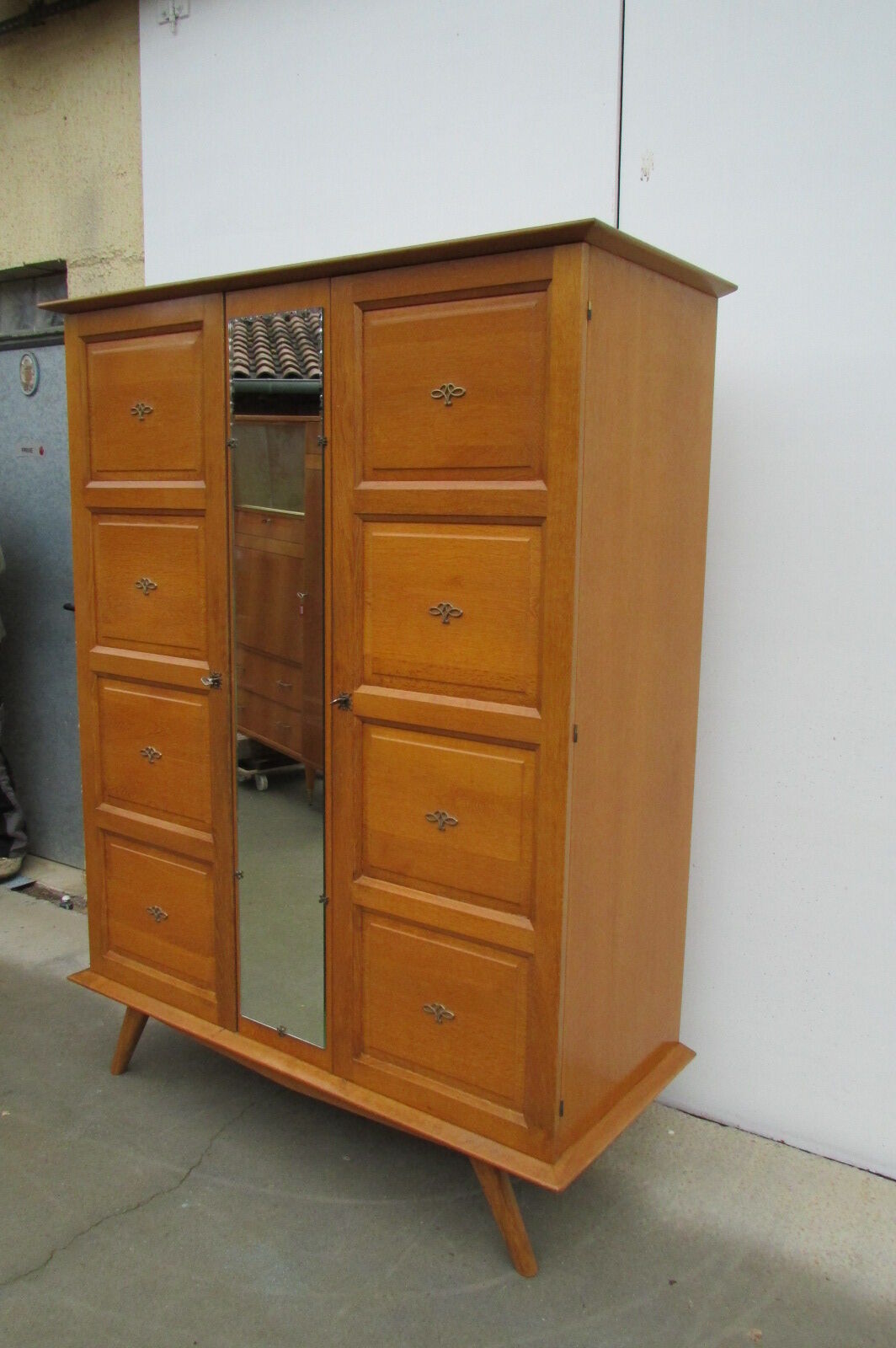 Vintage wardrobe mirror
