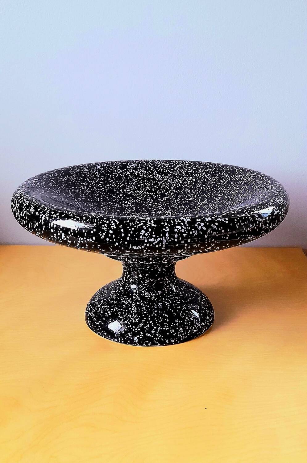 Ceramic footed bowl 1980