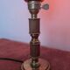 Unique Upcycled Lamp – Brass & Multicoloured Glass Paste