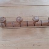 Portemanteau ancien bois imitation bambou