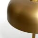 Extraordinary heavy 1960s XXL brass table lamp by Staff with a swivel joint