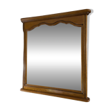 Grand miroir en chêne