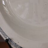Set of 6 hollow plates Terre de Fer Salins Vauban collection