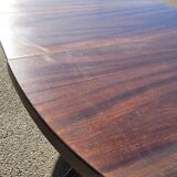 Vintage Baumann Scandinavian oval table - 1960s