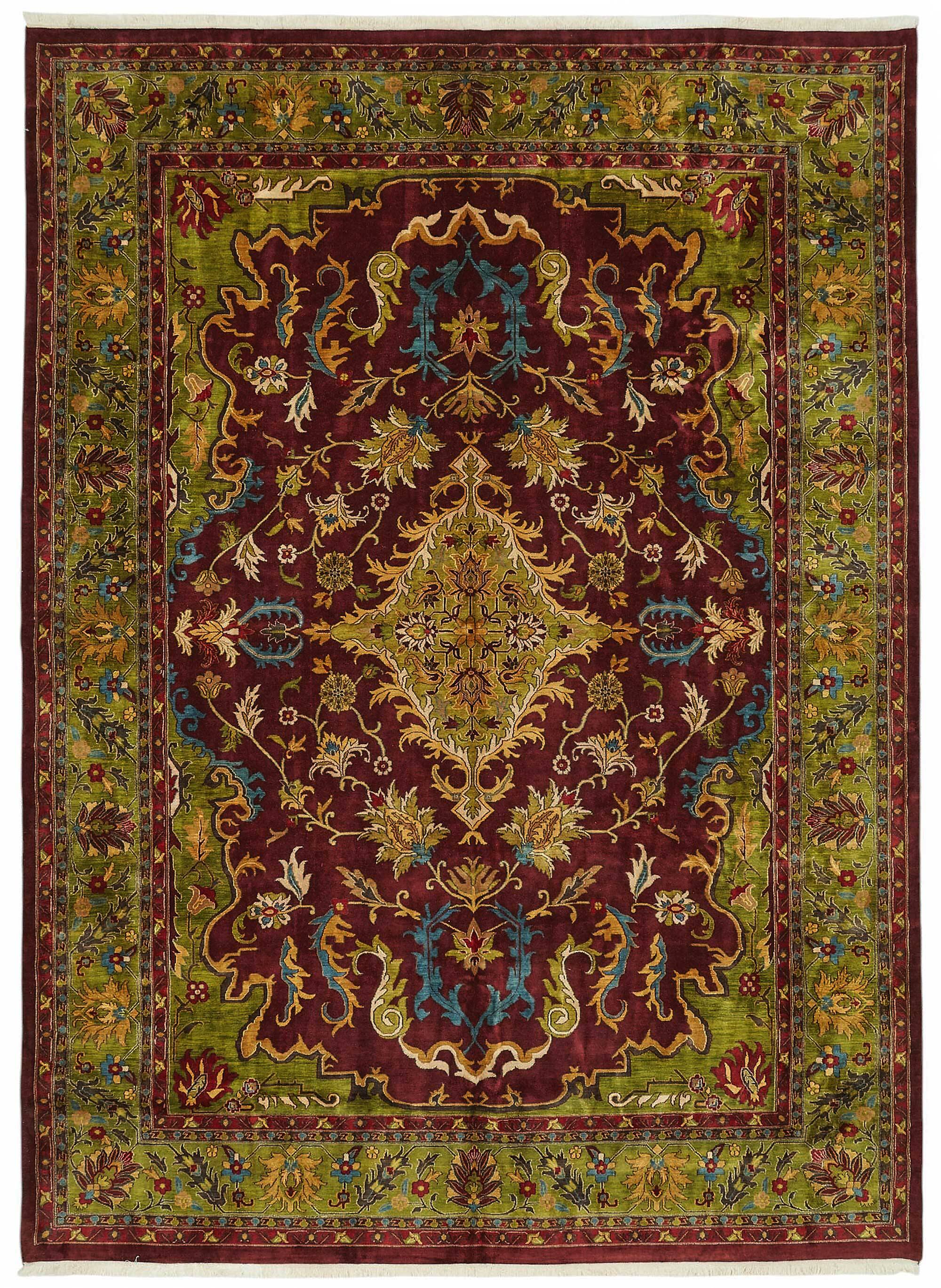 Turkish Handknotted Wool Oushak Rug 305 cm x 425 cm