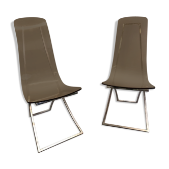 CH4 chairs by Edmond Vernassa