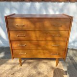vintage commode, tapered legs