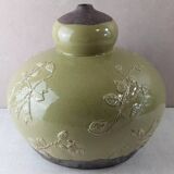 Old large vase / pot, ceramic, Jean Massier, from Vallauris