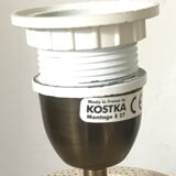 Kostka cracked ceramic lamp