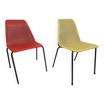Pair of chairs, 70'S