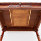 French faux bamboo desk in pine - Early 20th century