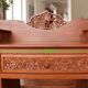 Vintage Vanity Desk, unique hand carved, Chiang Mai teak wood