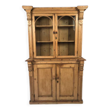 Buffet two fir bodies, glazed in the upper part.