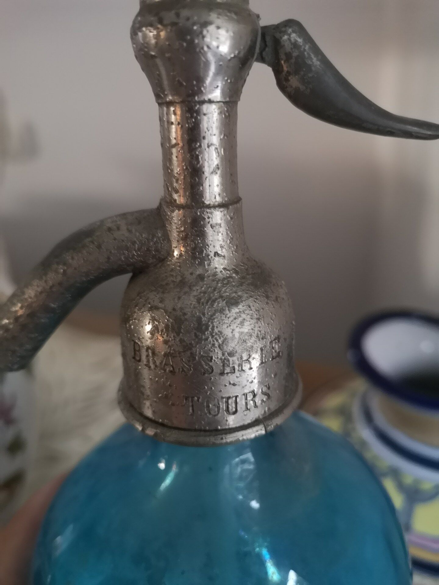 Siphon bleu