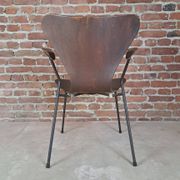 Butterfly chair n° 3207 in teak. Arne Jacobsen for Fritz Hansen, Denmark 1950