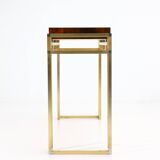 Console Table attributed to Romeo Réga in Brass, 1970s