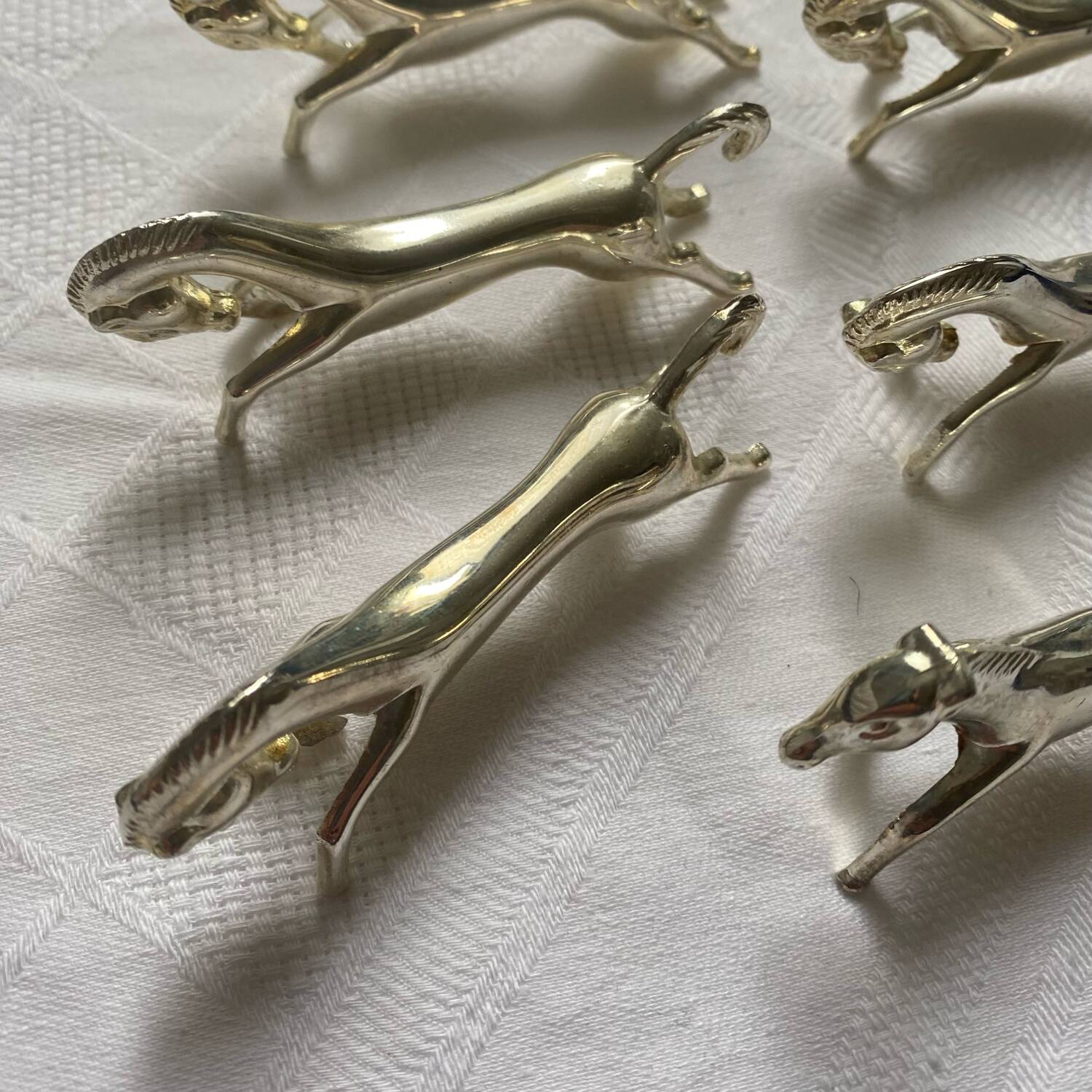 Vintage horse knife holder