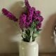 Mustard pot glazed sandstone gray cork stopper