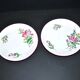 2 assiettes en faïence de Lunéville modèle Réverbère