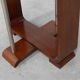 Art Deco square side table in oak veneer, France ca. 1925