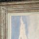 Table seaside landscape Cote d'Azur years 60