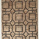 2.5 x 6 ft. - handmade hemp-cotton rug, floor carpet