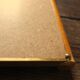 Large rectangular wooden mirror tray with vintage gilding