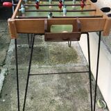 Table football on folding feet
