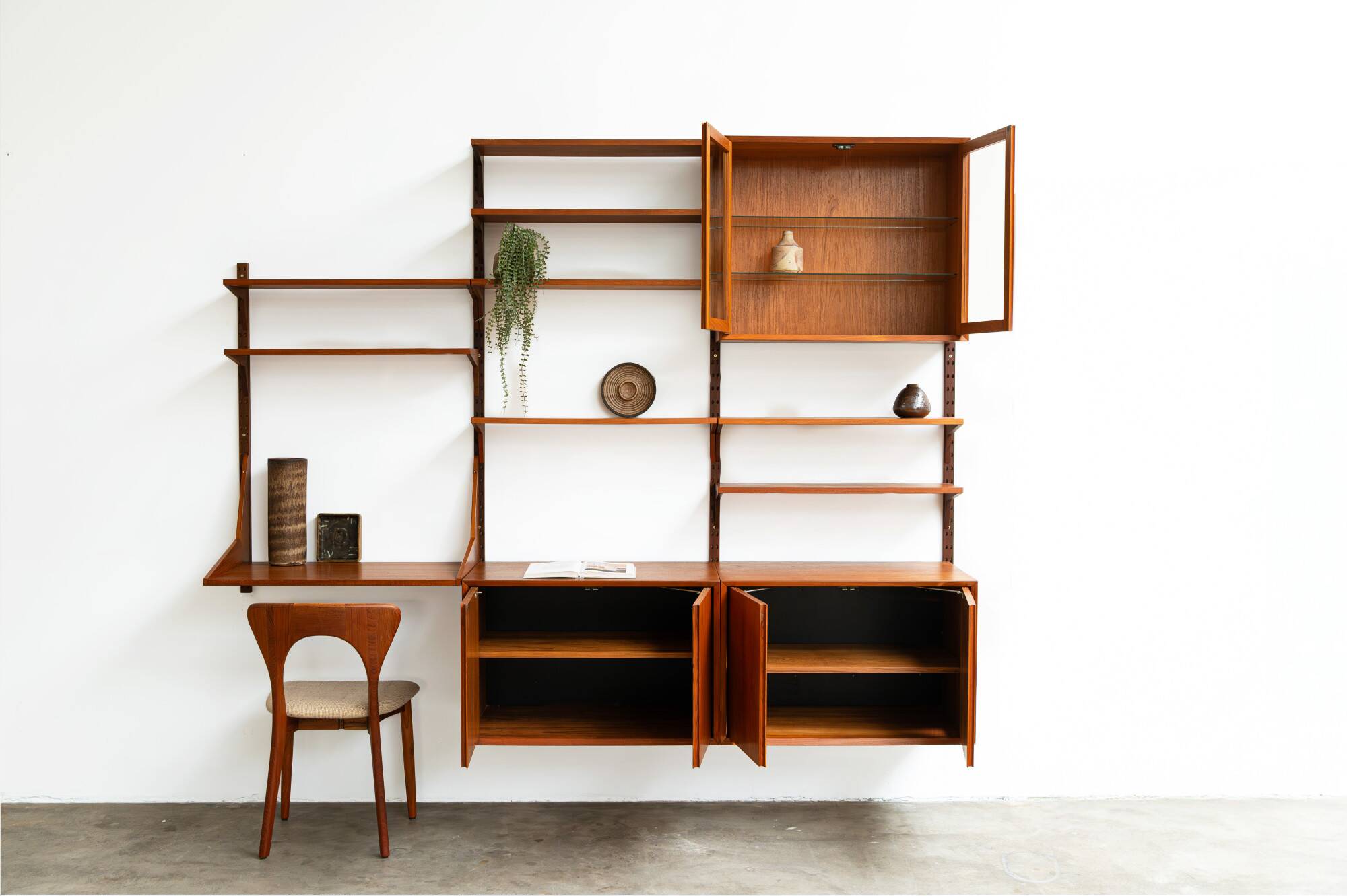 Vintage modular Wall Unit by Poul Cadovius for CADO, Denmark, 1960s
