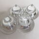 Photophore four glass lights