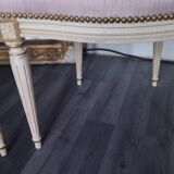 Louis XVI style medallion chairs