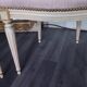 Louis XVI style medallion chairs