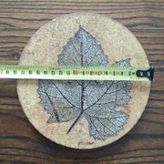 Wall ceramic leaf by Roger Capron, France, 1960s-70s.