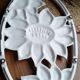 Cast iron trivet Geneviève Lethu