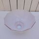 Pink opaline lampshade, umbrella, vintage