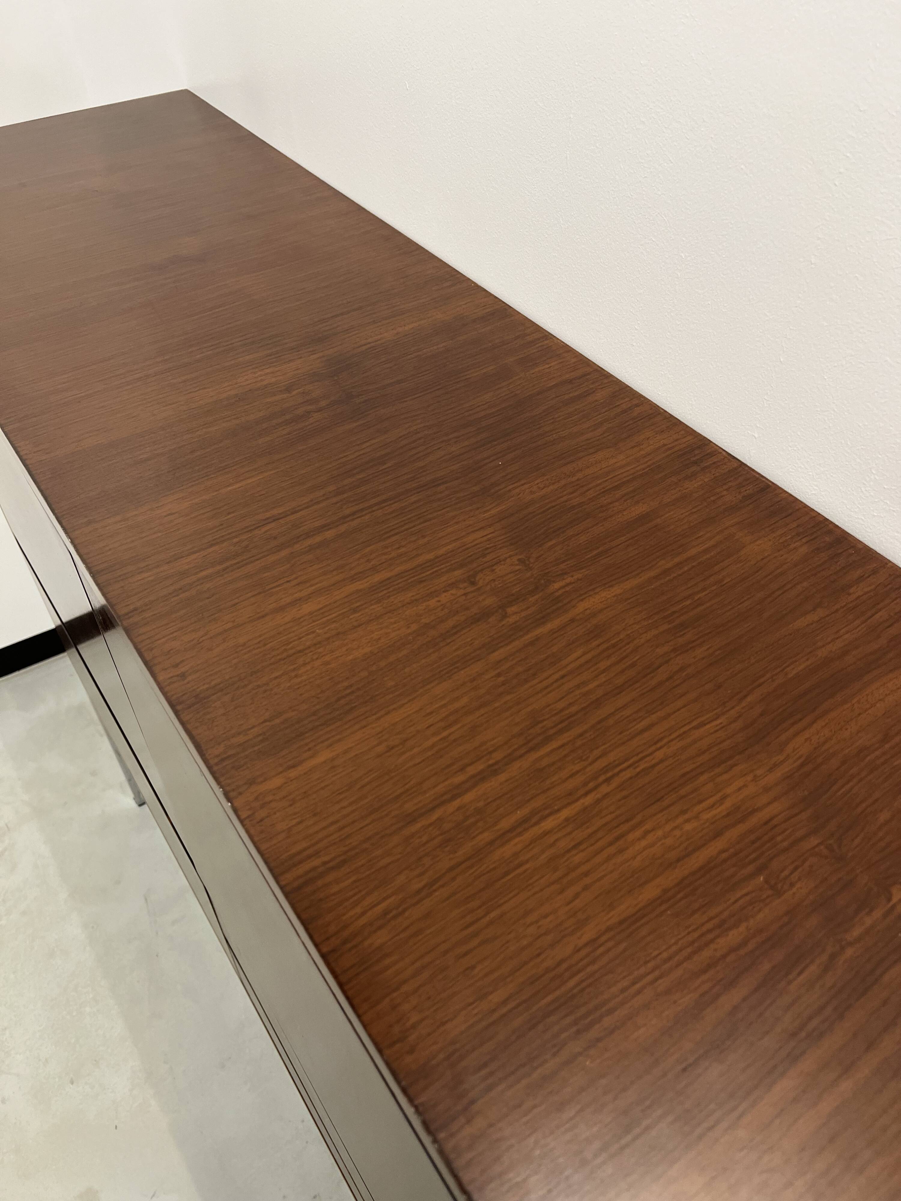 African rosewood drink cabinet, circa 1950