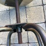 Vintage industrial workshop stool