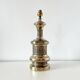 Gold-plated metal lamp base, 1950s